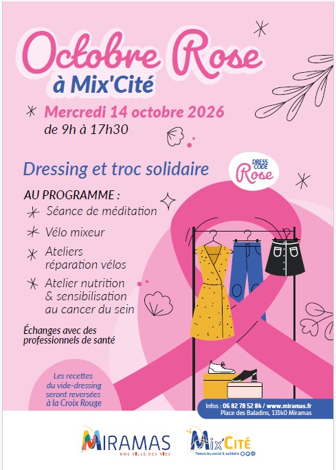 Miramas — Mix’Cité — 14 octobre 2026 — de 9 h à 17 h 30
