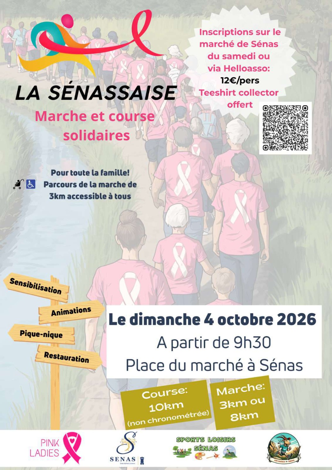 Sénas — La Sénassaise — 4 octobre 2026 — à partir de 9 h 30